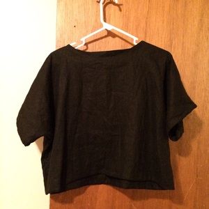 Mallow Soft Goods breezy linen crop